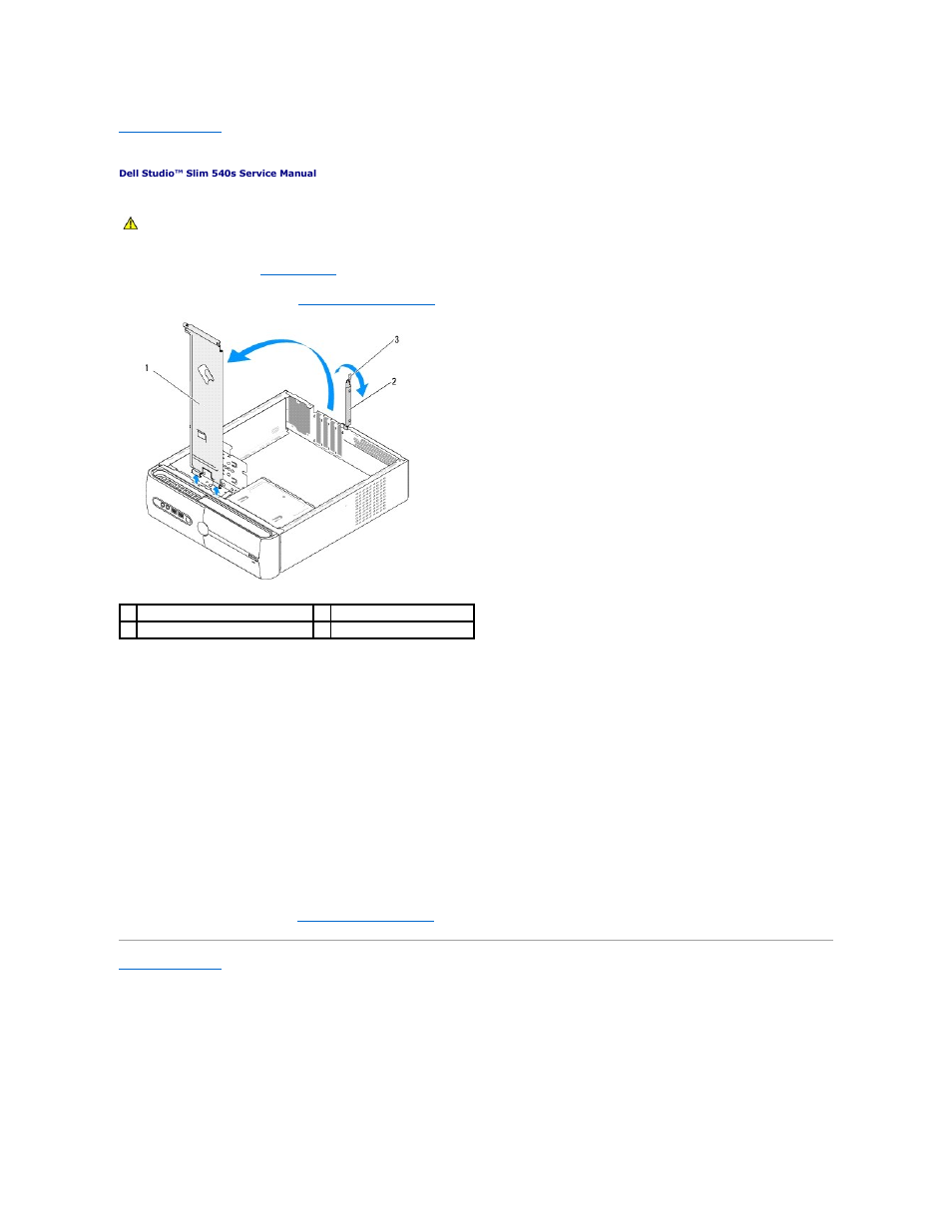 Replacing the support bracket | Dell Studio Slim D540S (Late 2008) User Manual | Page 4 / 37