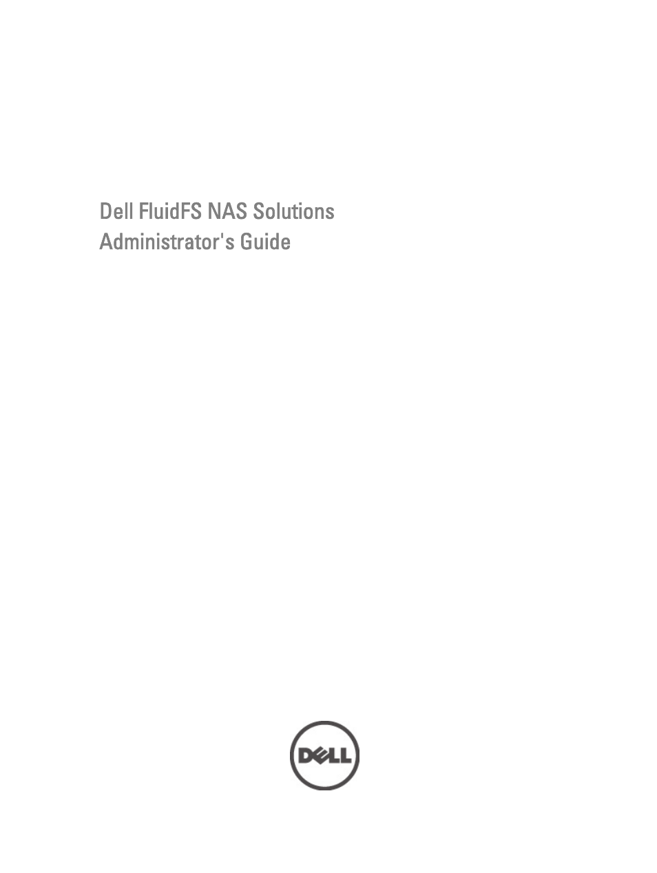 Dell PowerVault NX3600 User Manual | 117 pages