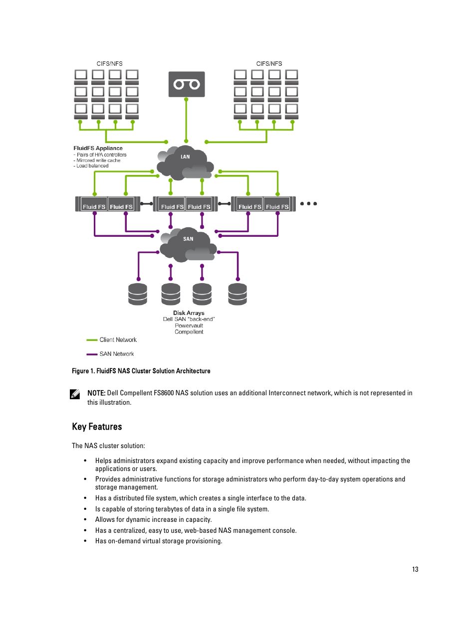 Key features | Dell PowerVault NX3600 User Manual | Page 13 / 117