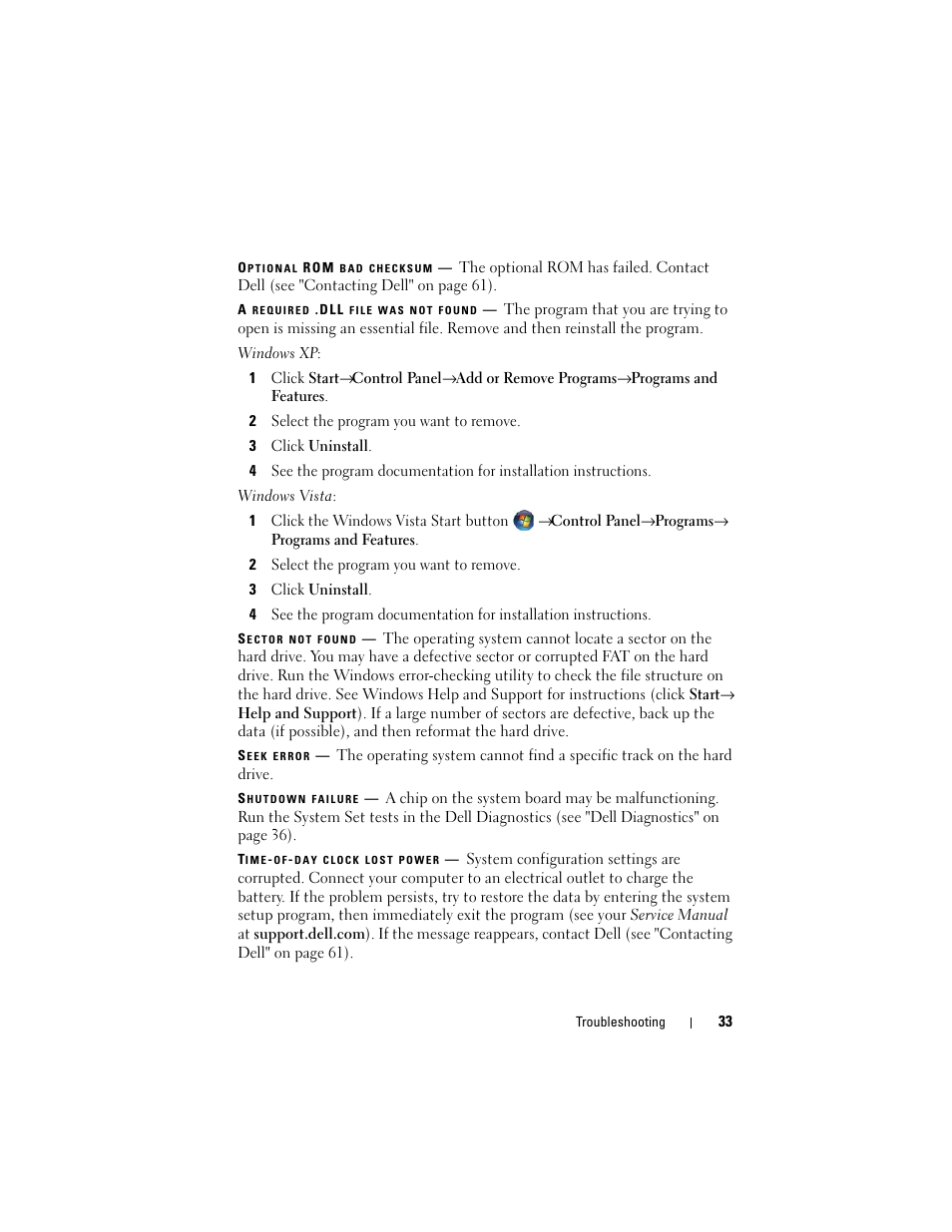 Dell Latitude E5500 User Manual | Page 33 / 66
