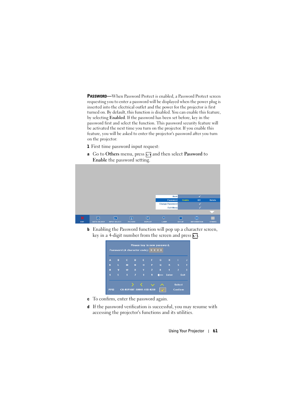 Dell S300wi Projector User Manual | Page 61 / 127