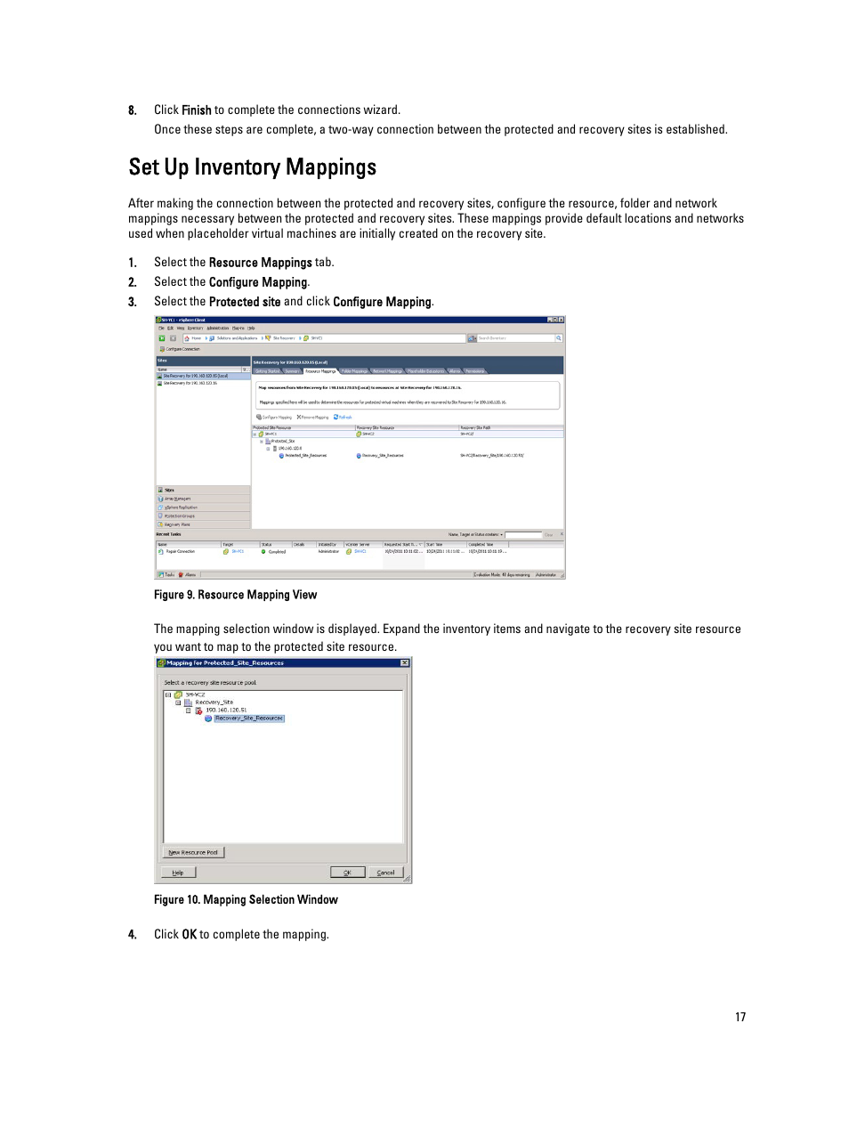 Set up inventory mappings | Dell PowerVault MD3800i User Manual | Page 17 / 33