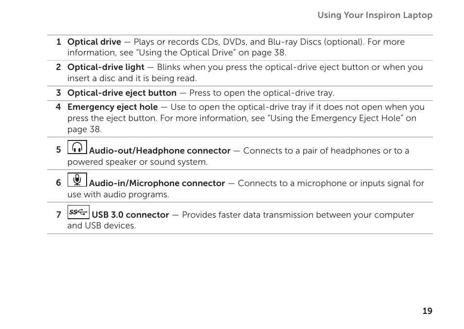 Dell Inspiron M511R (Mid 2011) User Manual | Page 21 / 98
