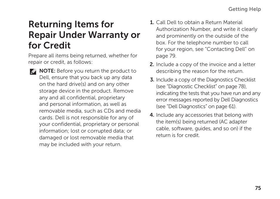 Dell Inspiron M511R (Mid 2011) User Manual | Page 77 / 98