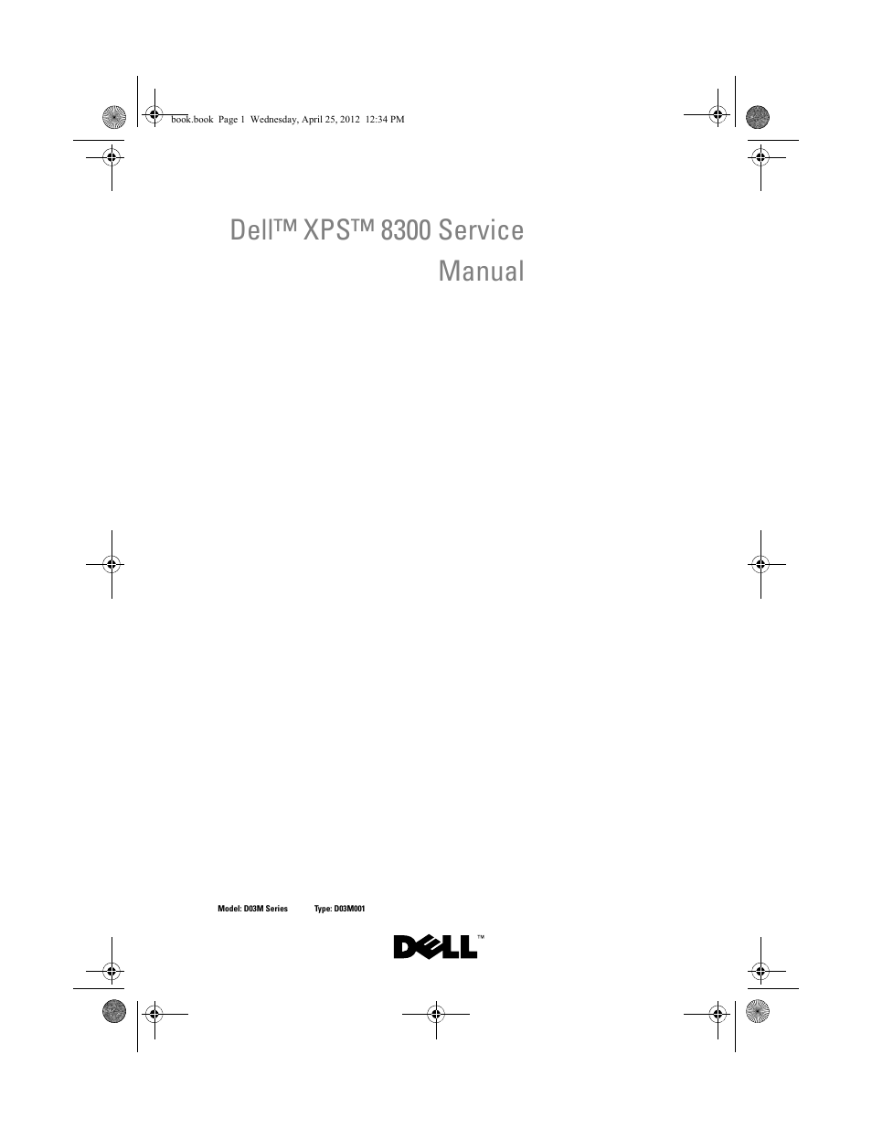 Dell XPS 8300 (Late 2010) User Manual | 116 pages