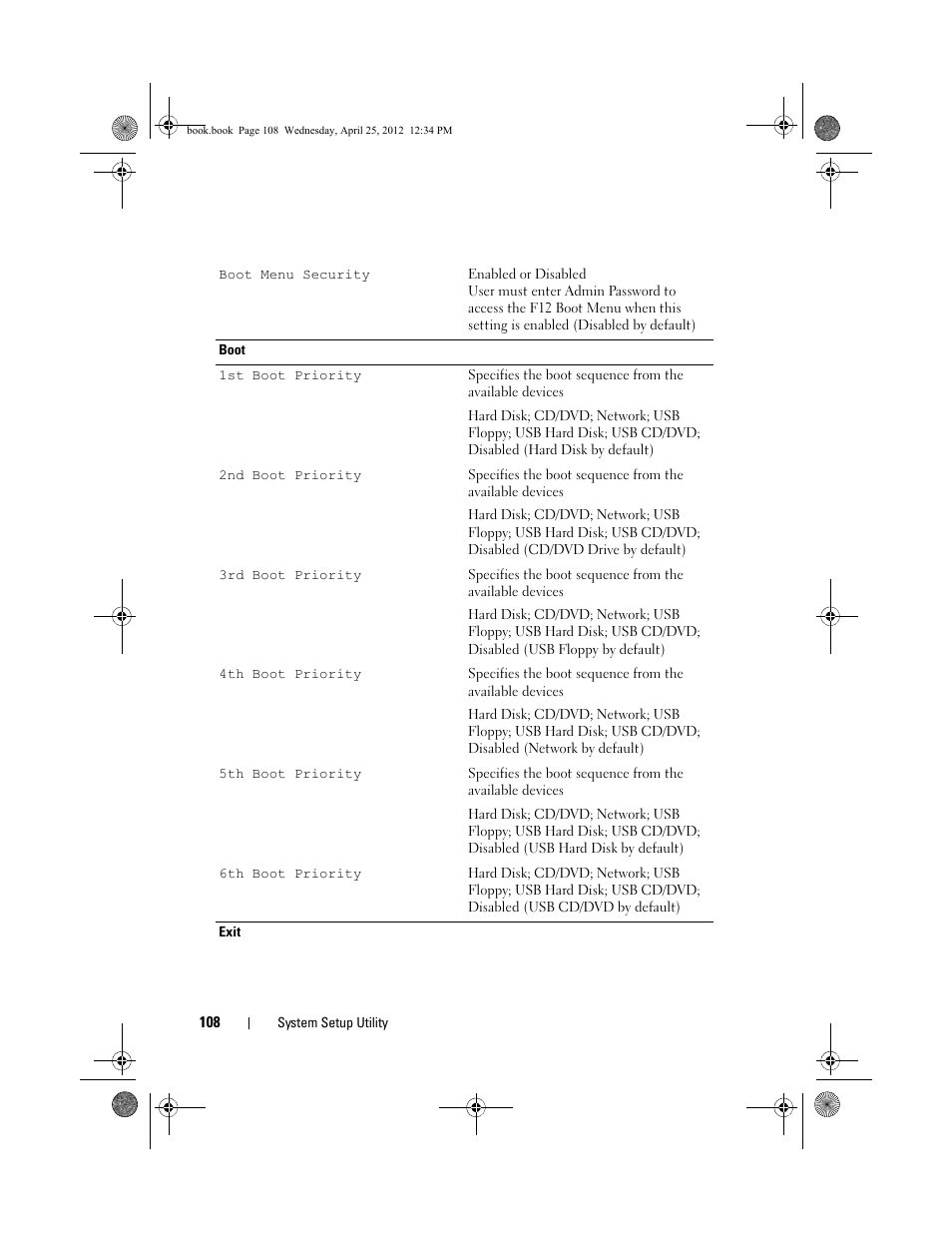 Dell XPS 8300 (Late 2010) User Manual | Page 108 / 116