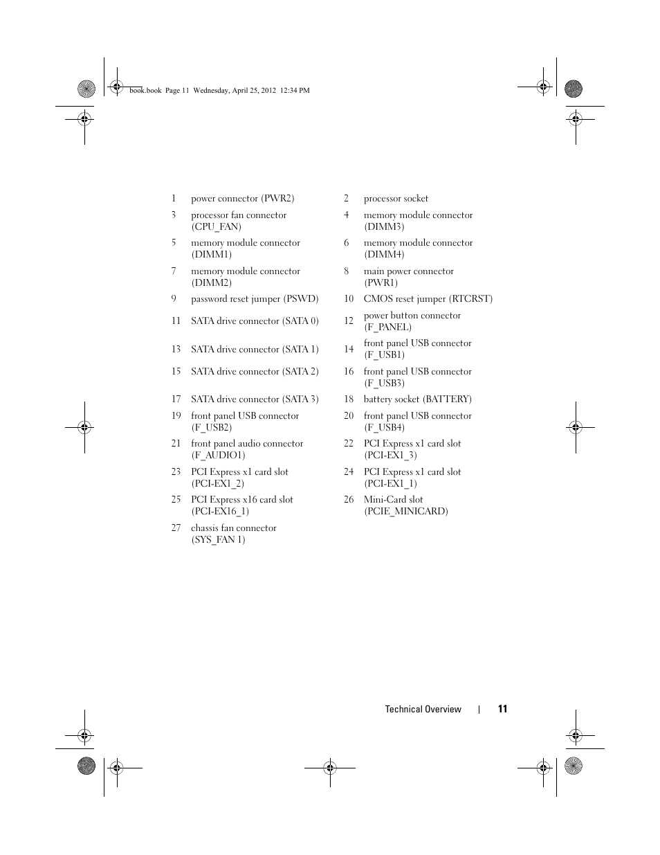 Dell XPS 8300 (Late 2010) User Manual | Page 11 / 116