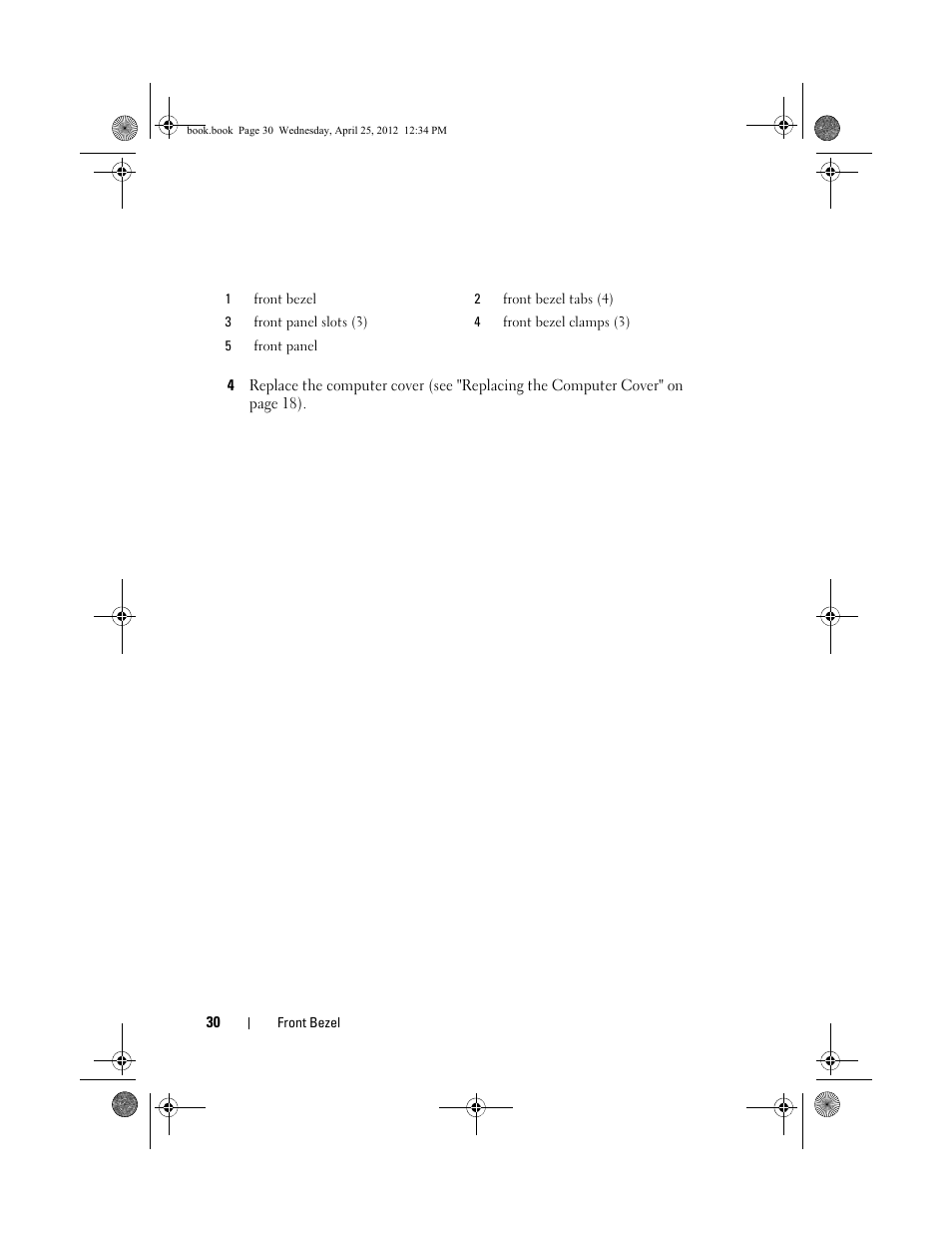 Dell XPS 8300 (Late 2010) User Manual | Page 30 / 116