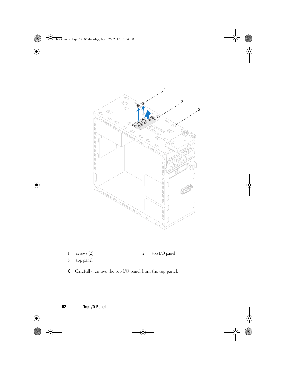 Dell XPS 8300 (Late 2010) User Manual | Page 62 / 116