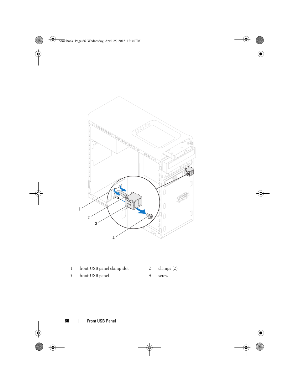 Dell XPS 8300 (Late 2010) User Manual | Page 66 / 116
