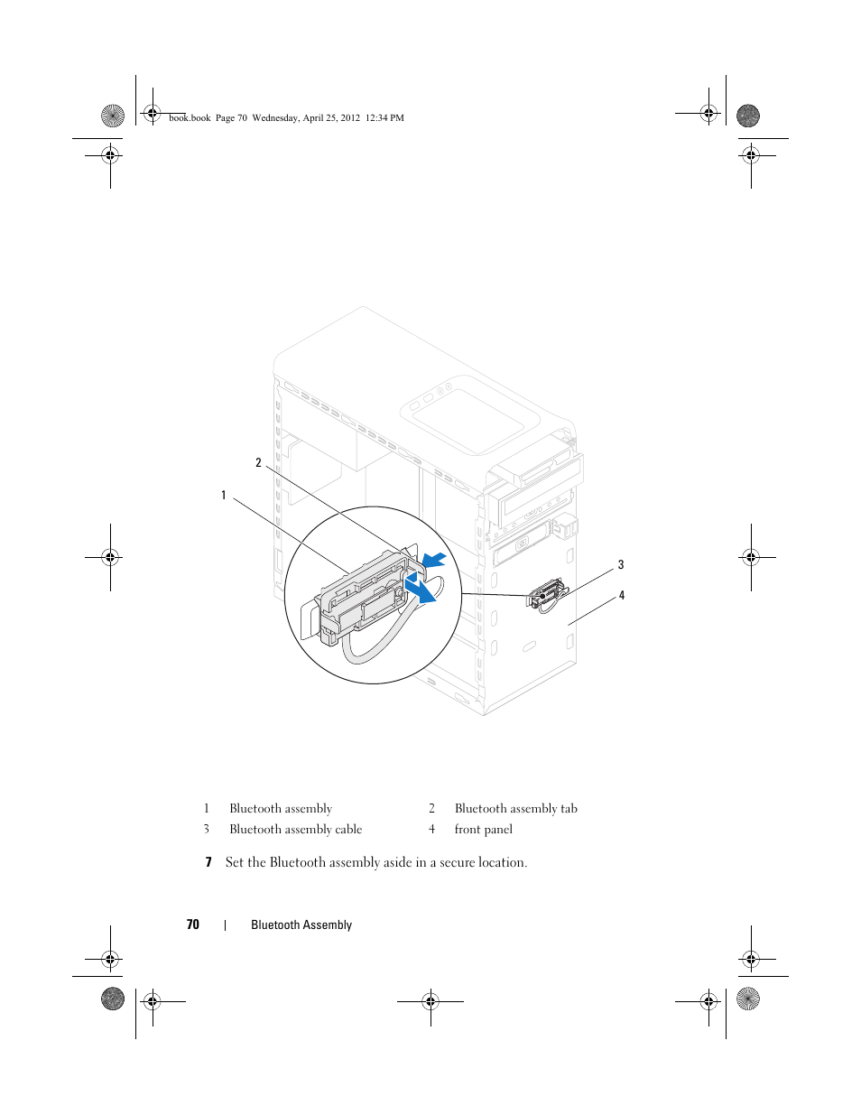 Dell XPS 8300 (Late 2010) User Manual | Page 70 / 116