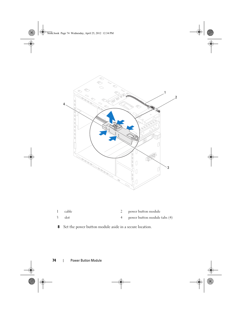 Dell XPS 8300 (Late 2010) User Manual | Page 74 / 116
