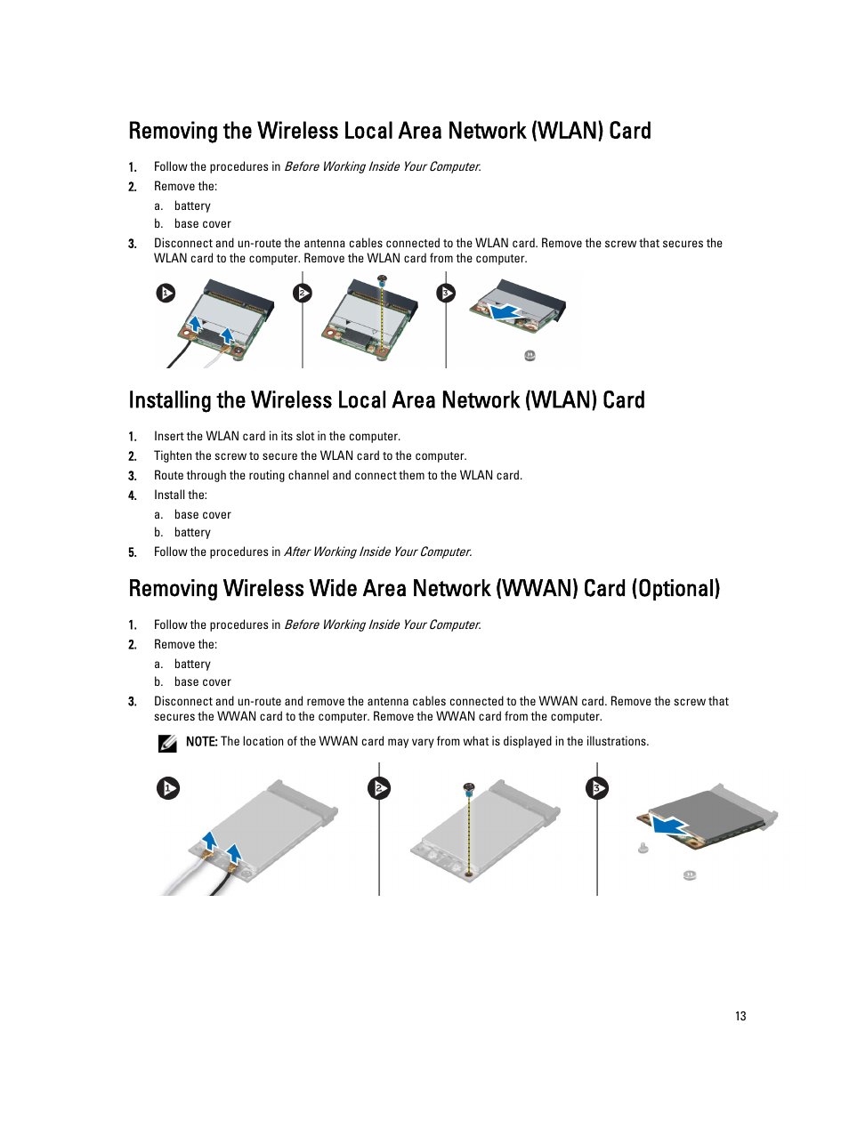 Dell Precision M6700 (Mid 2012) User Manual | Page 13 / 79