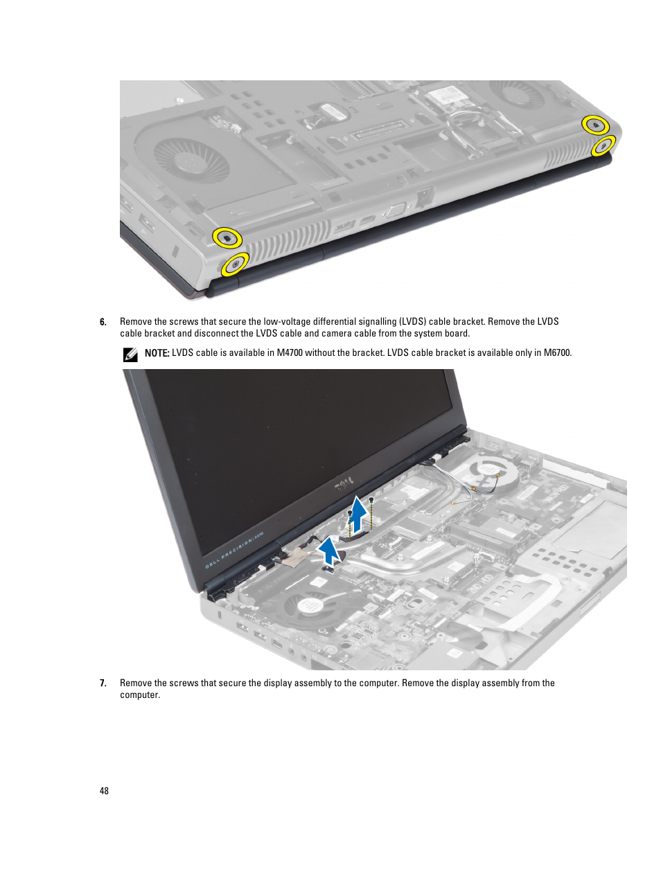 Dell Precision M6700 (Mid 2012) User Manual | Page 48 / 79