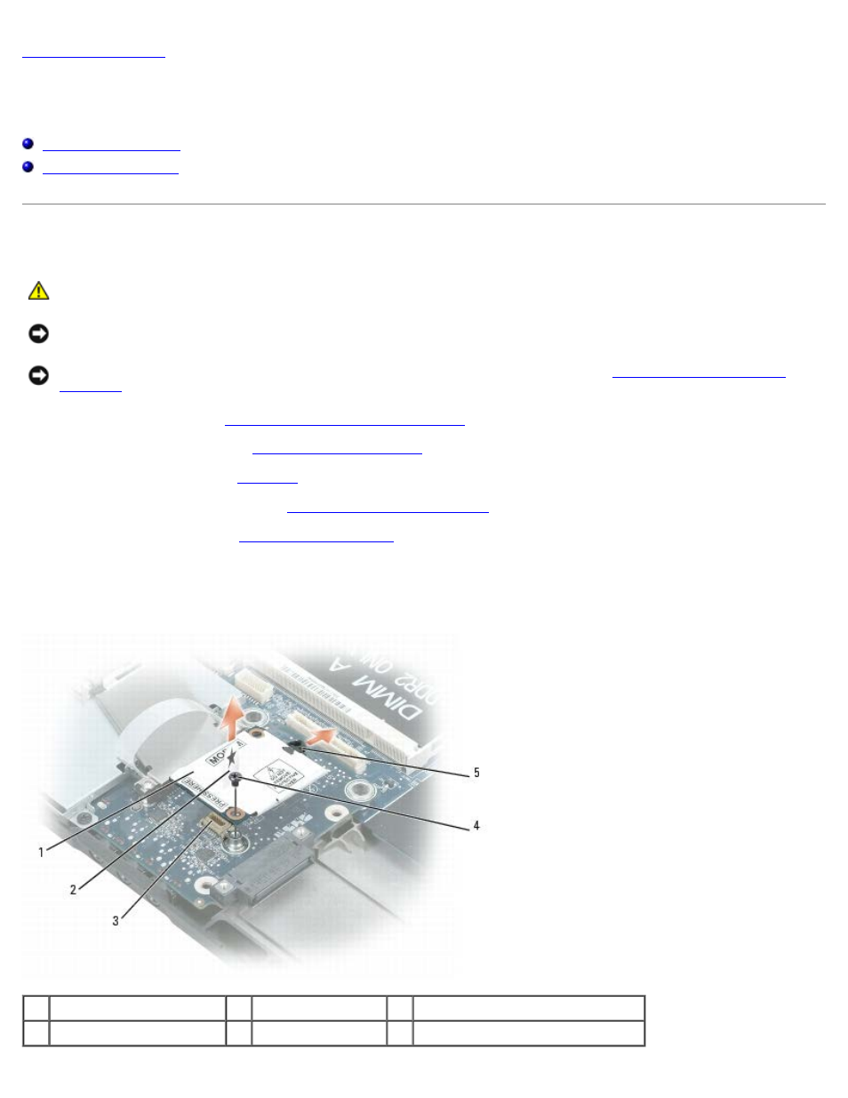 Modem: dell xps m1210 service manual, Modem, Removing the modem | Dell XPS M1210 (MXC062, Mid 2006) User Manual | Page 14 / 57