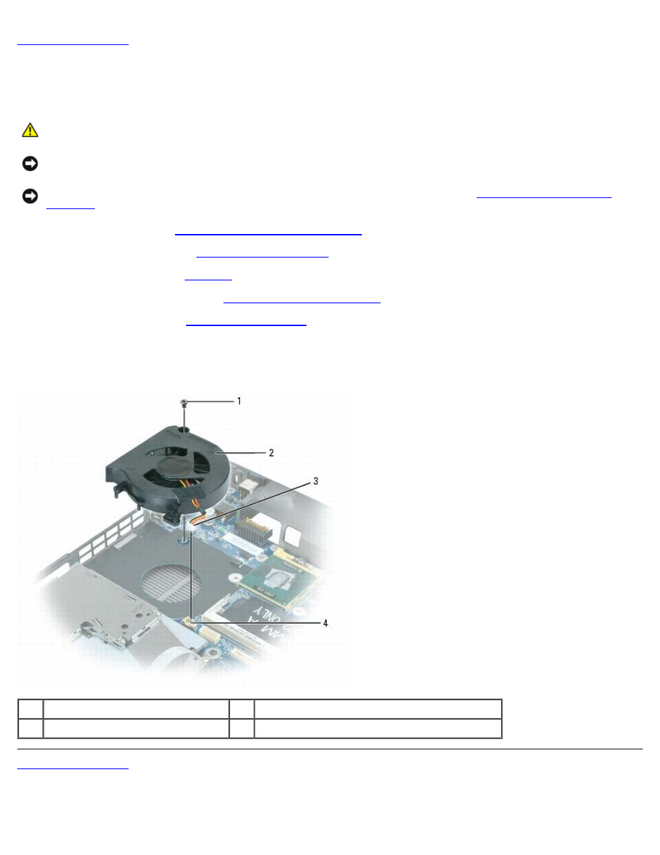Fan: dell xps m1210 service manual | Dell XPS M1210 (MXC062, Mid 2006) User Manual | Page 24 / 57