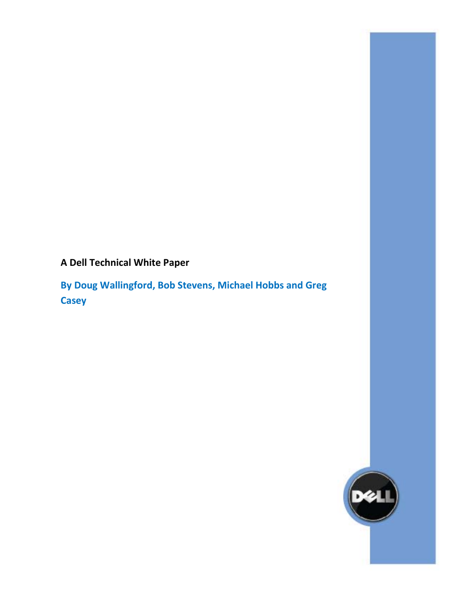 Dell POWEREDGE M1000E User Manual | 34 pages