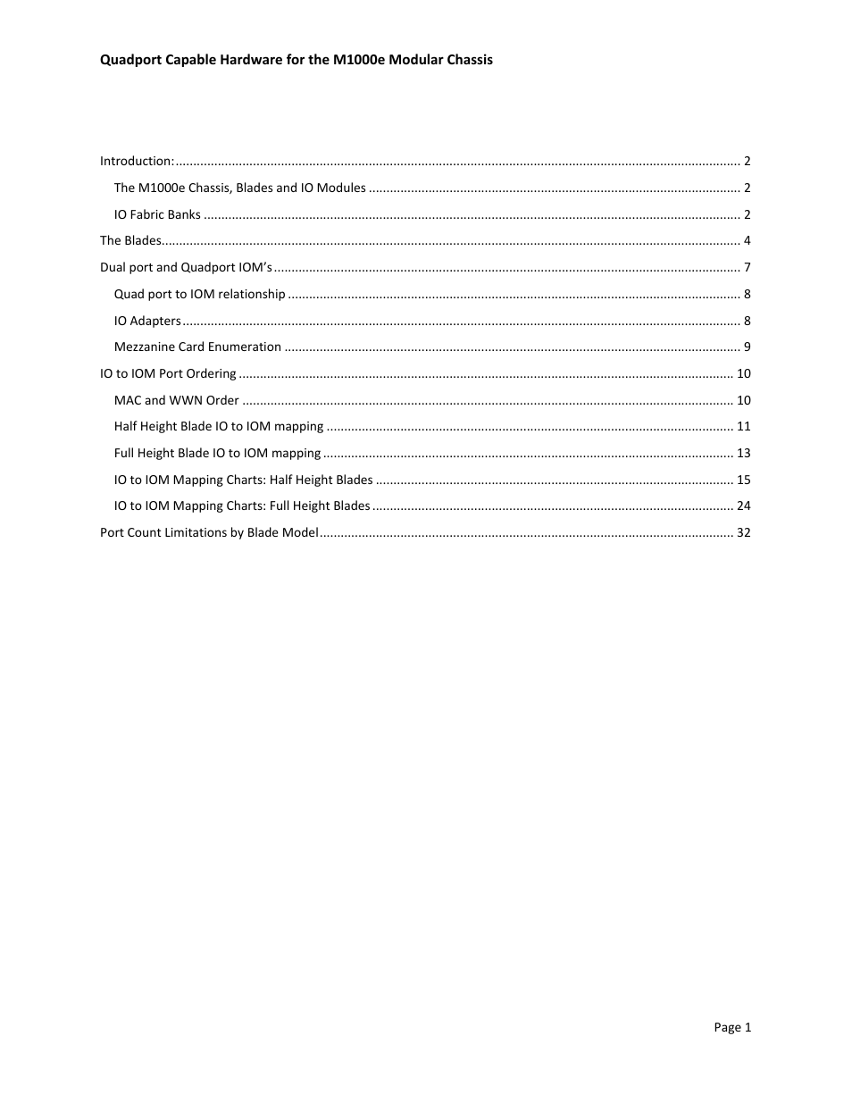 Dell POWEREDGE M1000E User Manual | Page 3 / 34