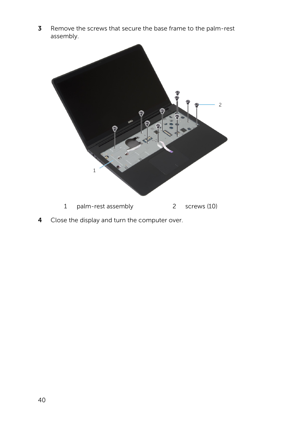 Dell Inspiron 15 (5545, Mid 2014) User Manual | Page 40 / 93