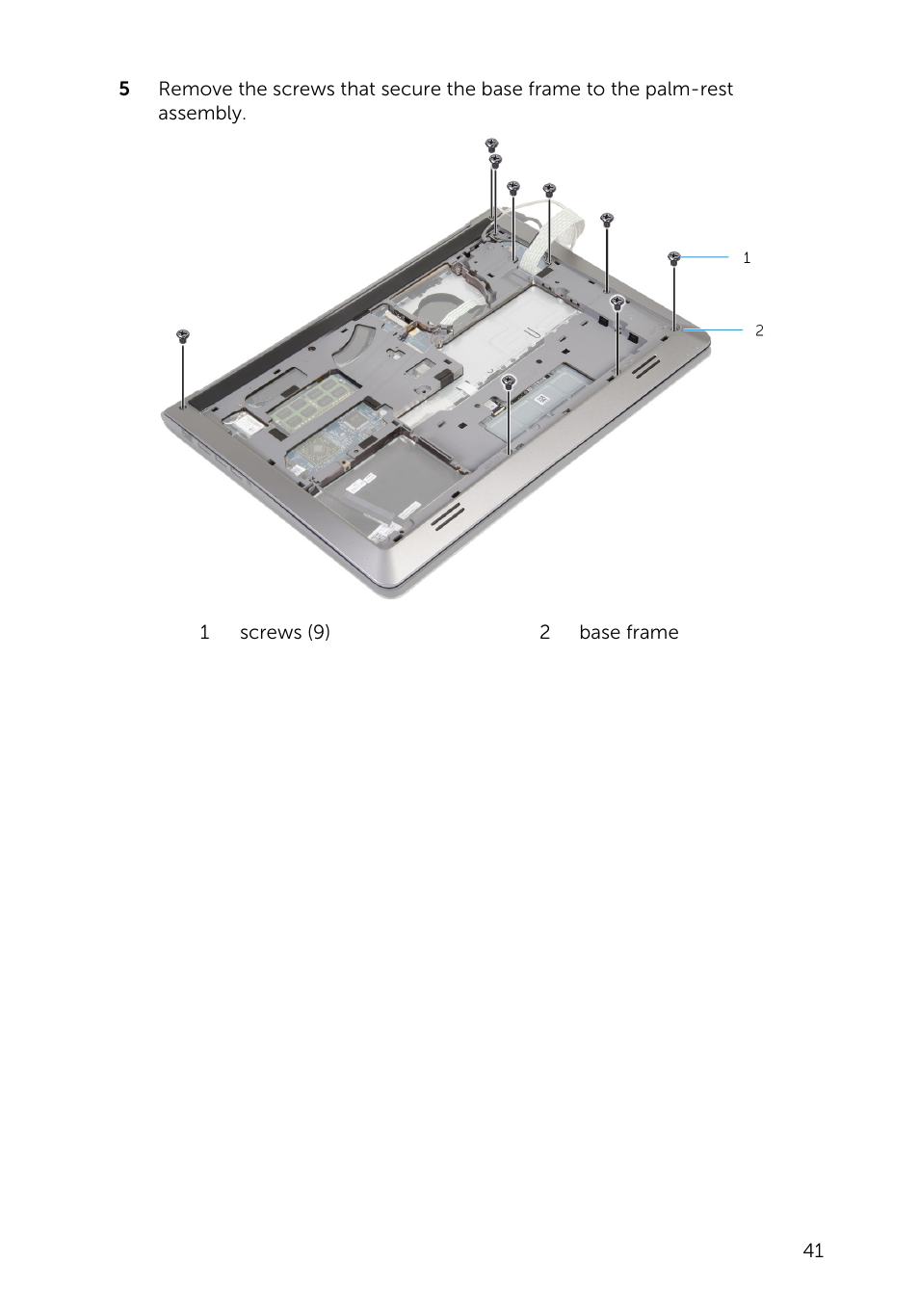 Dell Inspiron 15 (5545, Mid 2014) User Manual | Page 41 / 93