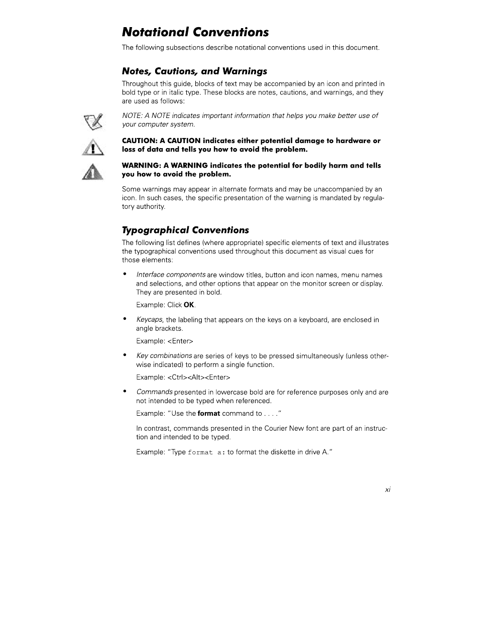 Nofational conventions | Dell PowerEdge 4350 User Manual | Page 9 / 40