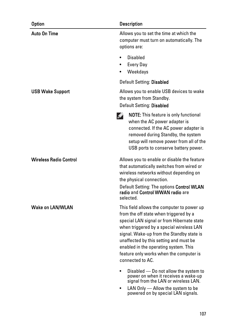 Dell Latitude E6520 (Early 2011) User Manual | Page 107 / 117