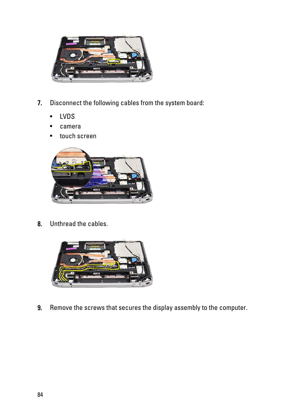 Dell Latitude E6520 (Early 2011) User Manual | Page 84 / 117