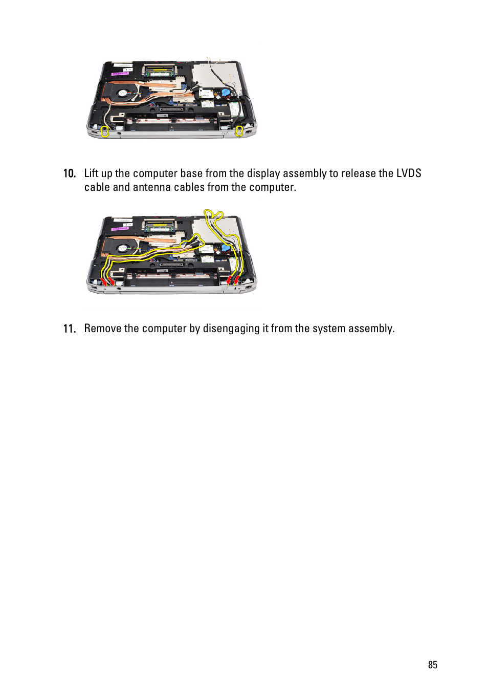 Dell Latitude E6520 (Early 2011) User Manual | Page 85 / 117