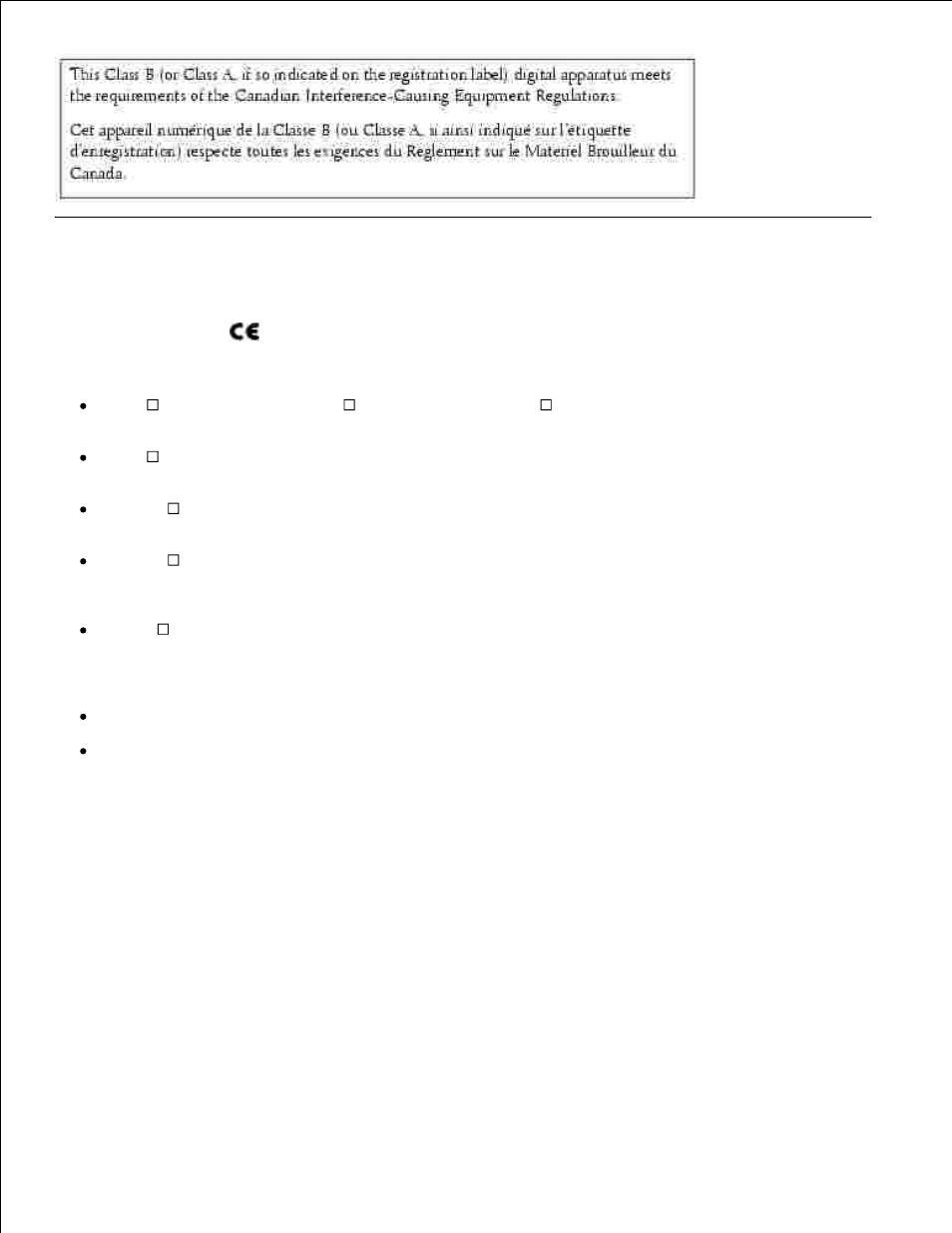 Ce notice (european union) | Dell 964 All In One Photo Printer User Manual | Page 110 / 128