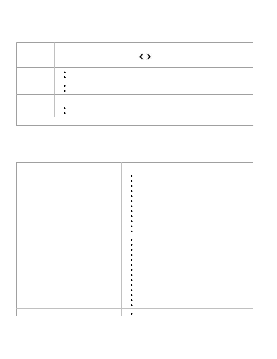 Photo edit mode menu, Photo print settings menu | Dell 964 All In One Photo Printer User Manual | Page 13 / 128