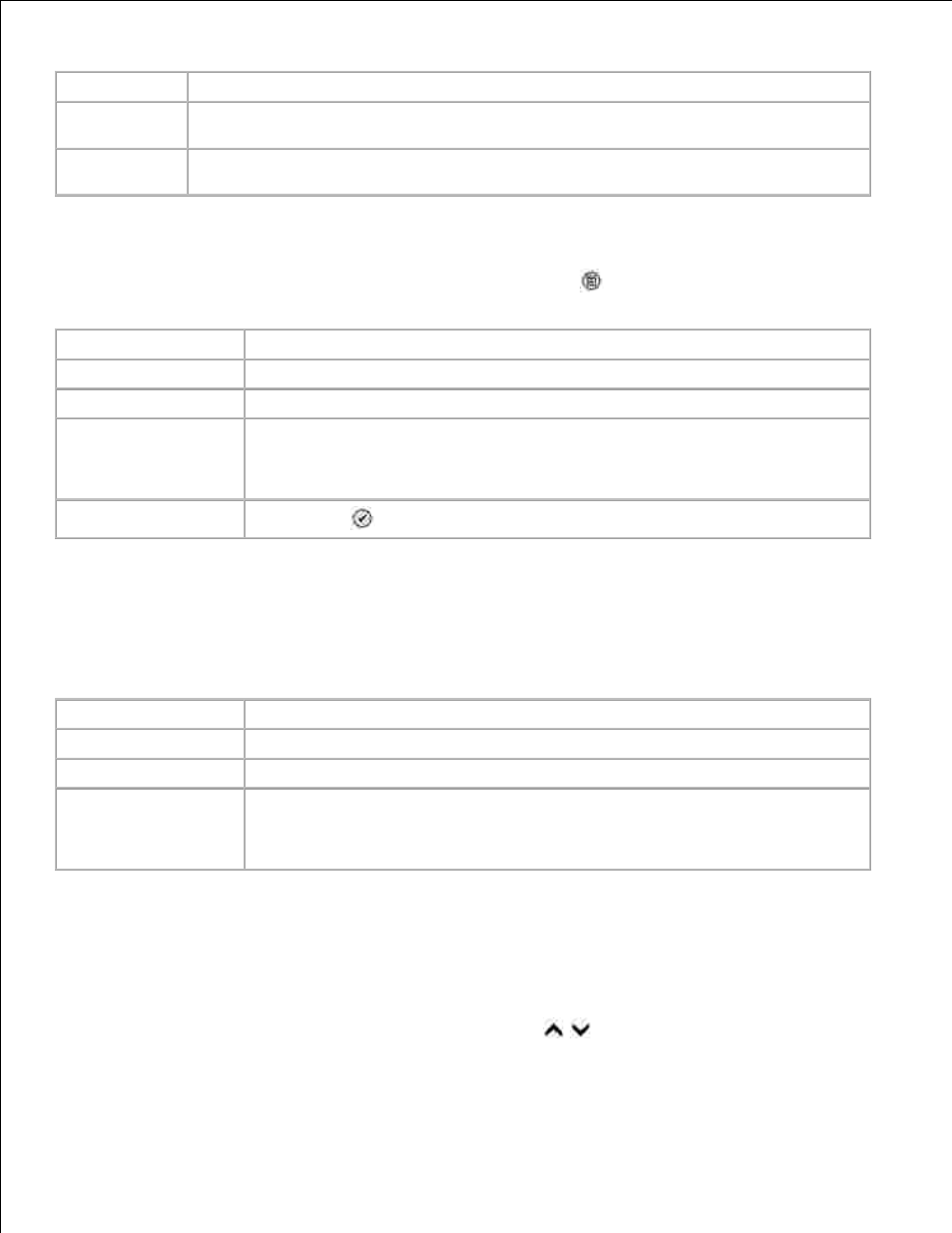 Scan mode, Blocked fax edit entry menu, Blocked fax add entry menu | Dell 964 All In One Photo Printer User Manual | Page 24 / 128