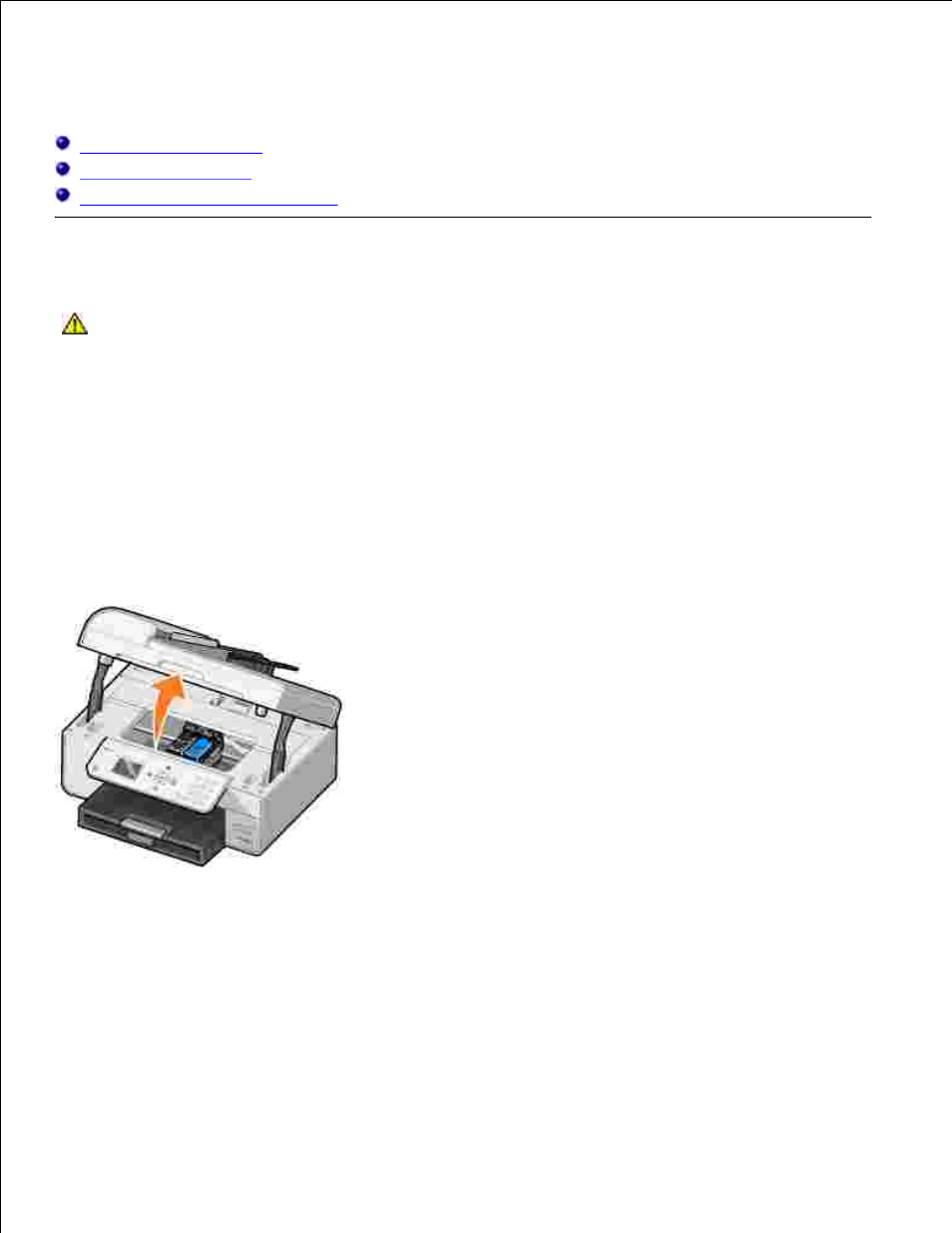 Ink cartridge maintenance, Replacing ink cartridges | Dell 964 All In One Photo Printer User Manual | Page 84 / 128