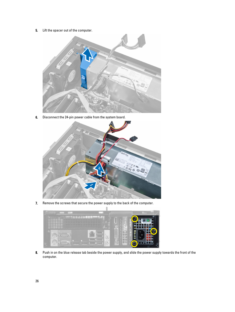 Dell OptiPlex 7010 (Mid 2012) User Manual | Page 26 / 60