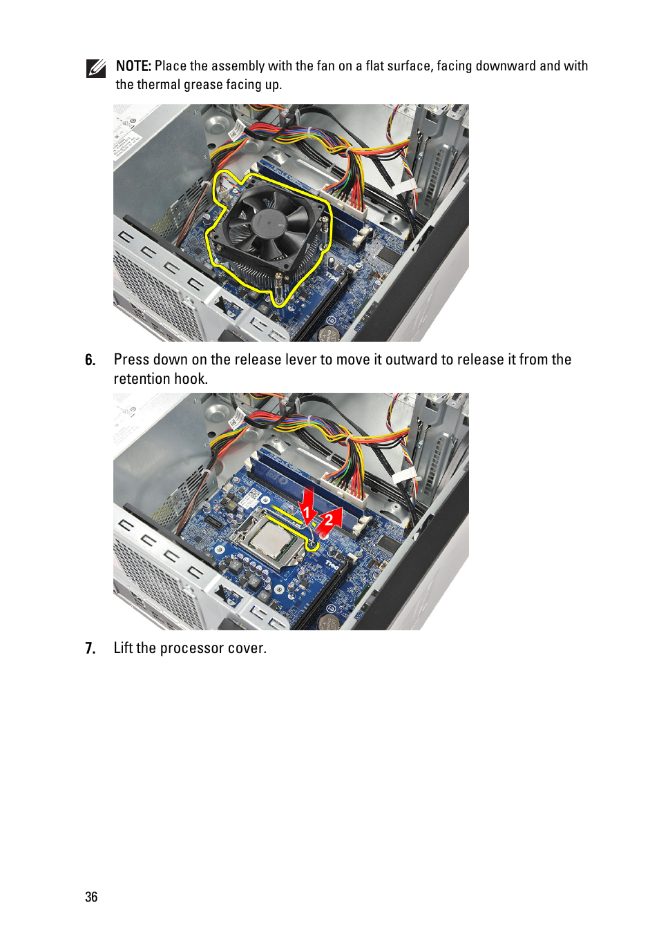 Dell Vostro 260 (Mid 2011) User Manual | Page 36 / 68