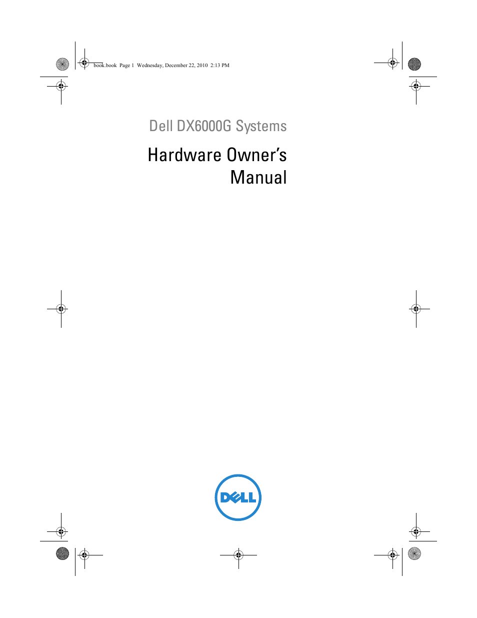 Dell DX6000G User Manual | 174 pages