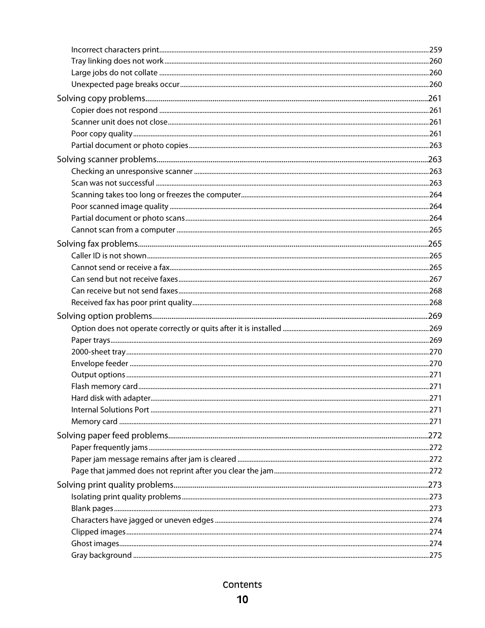 Dell 5535dn Mono Laser MFP User Manual | Page 10 / 302