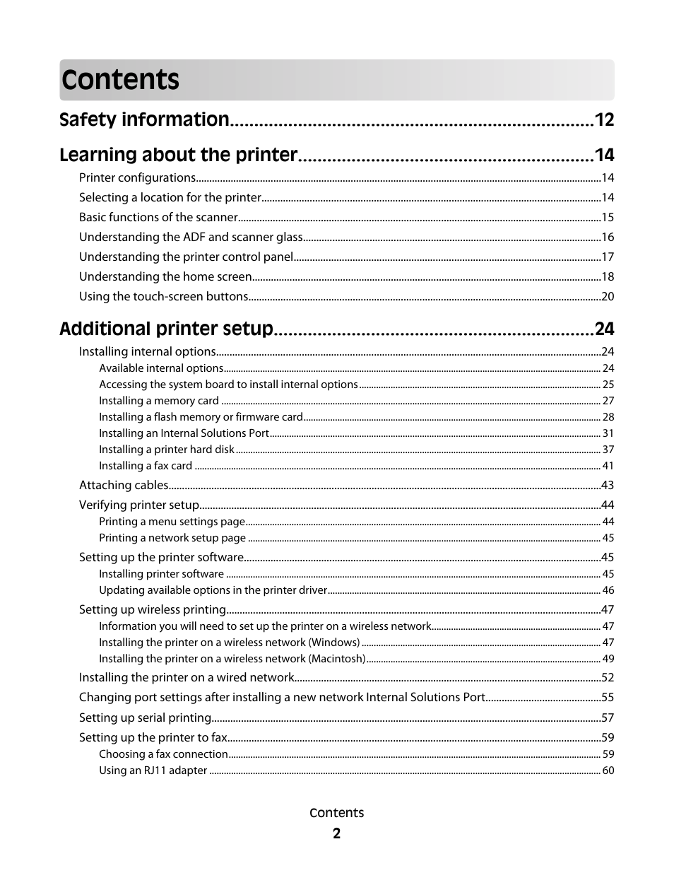 Dell 5535dn Mono Laser MFP User Manual | Page 2 / 302