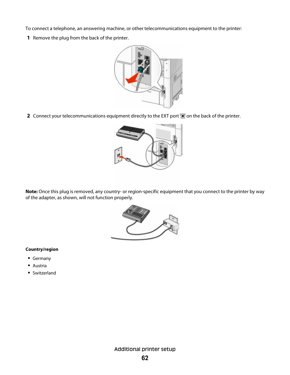 Dell 5535dn Mono Laser MFP User Manual | Page 62 / 302