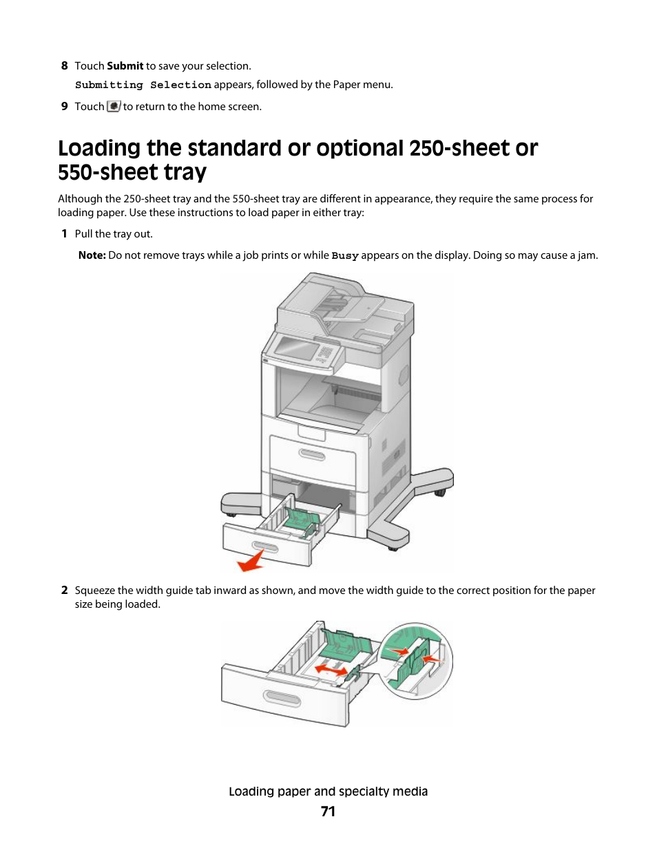 Dell 5535dn Mono Laser MFP User Manual | Page 71 / 302