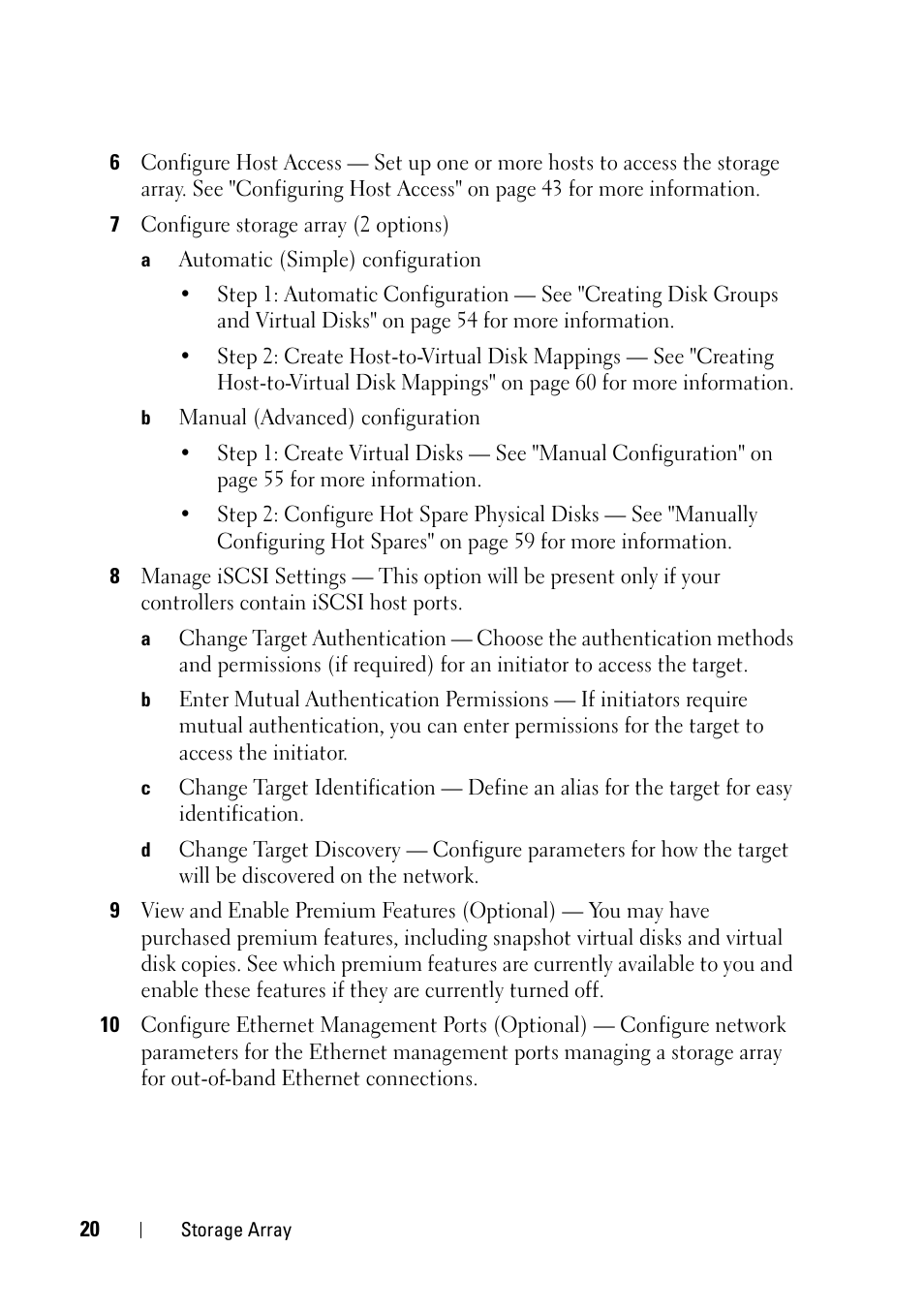 Dell PowerVault MD3000i User Manual | Page 20 / 120