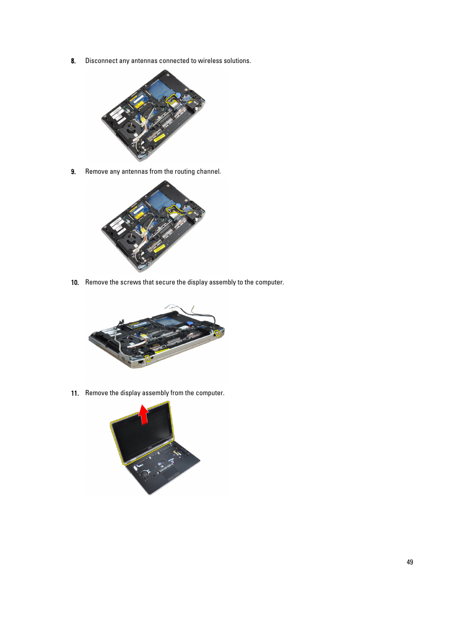 Dell Latitude E6430 (Mid 2012) User Manual | Page 49 / 87