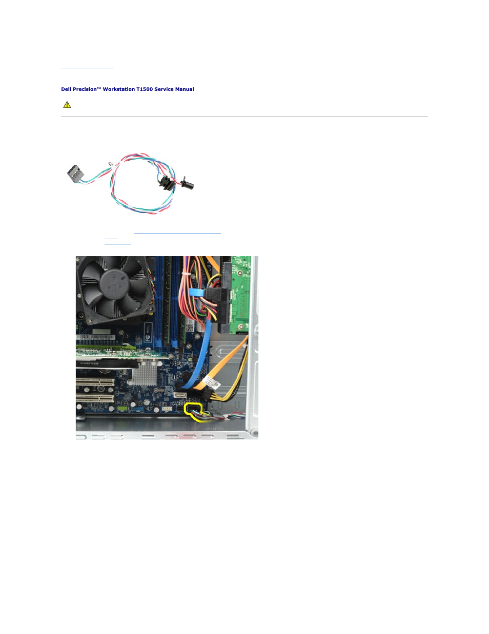 Power-button assembly, Removing the power-button assembly | Dell Precision T1500 (Late 2009) User Manual | Page 32 / 48
