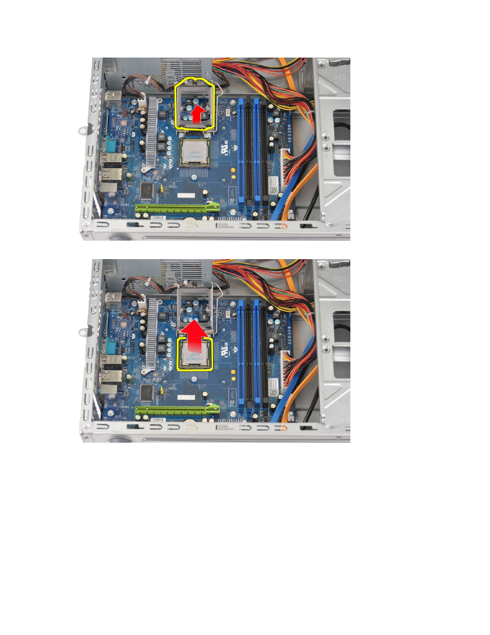Replacing the processor | Dell Precision T1500 (Late 2009) User Manual | Page 38 / 48