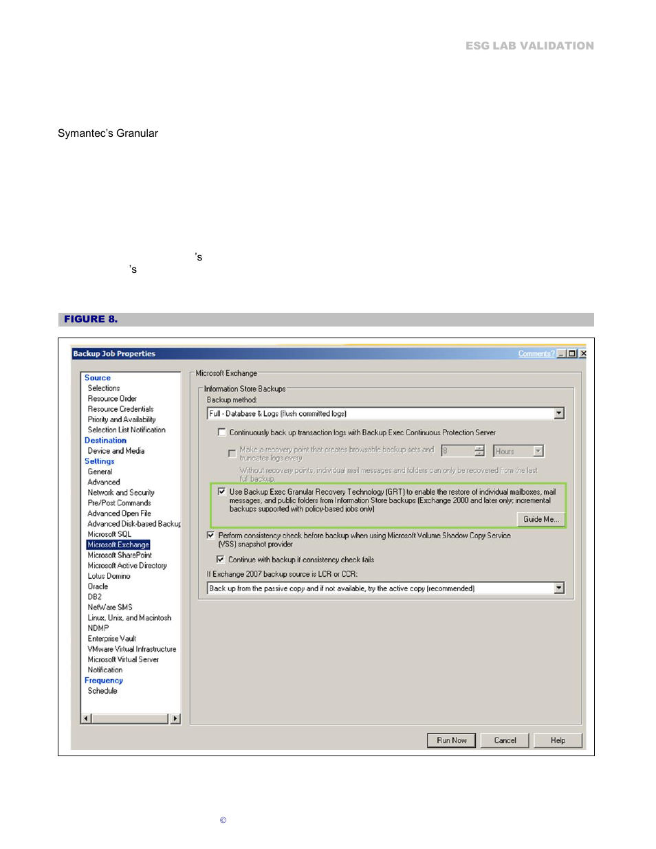 Exchange recovery | Dell PowerVault DL2100 User Manual | Page 10 / 23