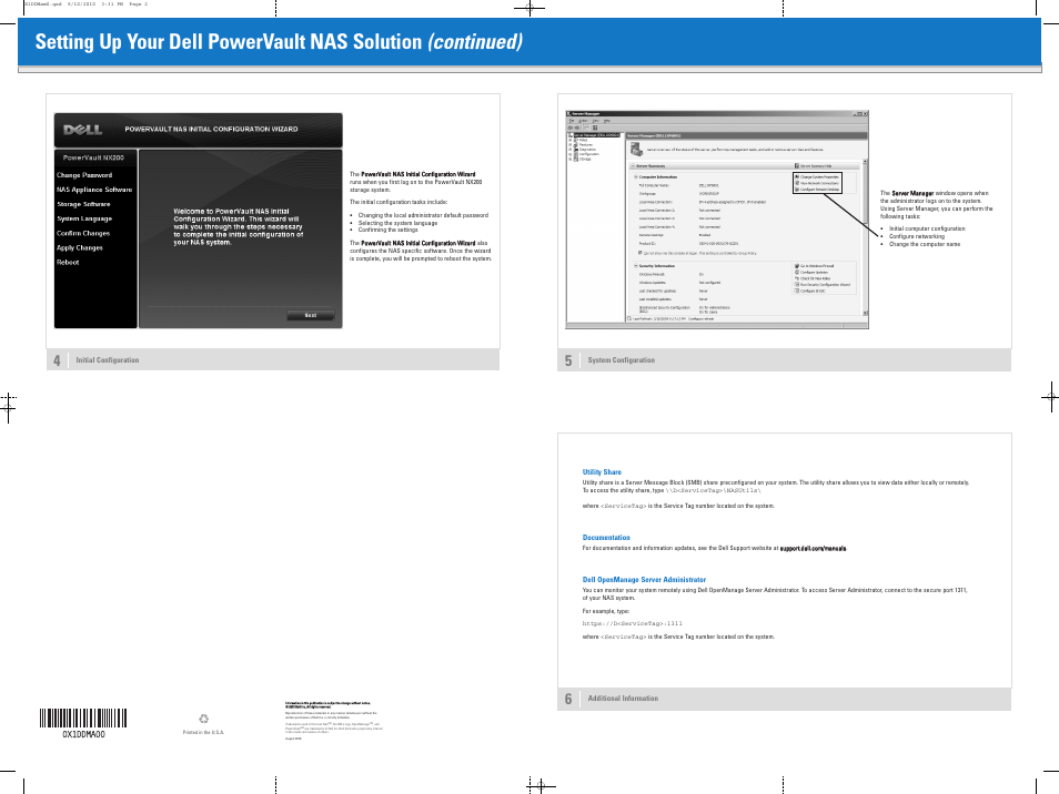 Dell PowerVault NX200 User Manual | Page 2 / 2