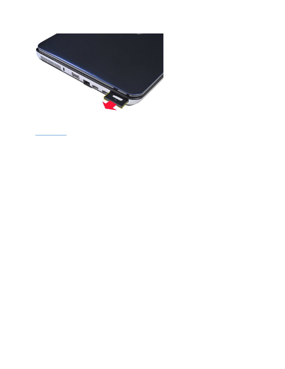 Replacing the expresscard | Dell Vostro 1014 (Mid 2009) User Manual | Page 18 / 76
