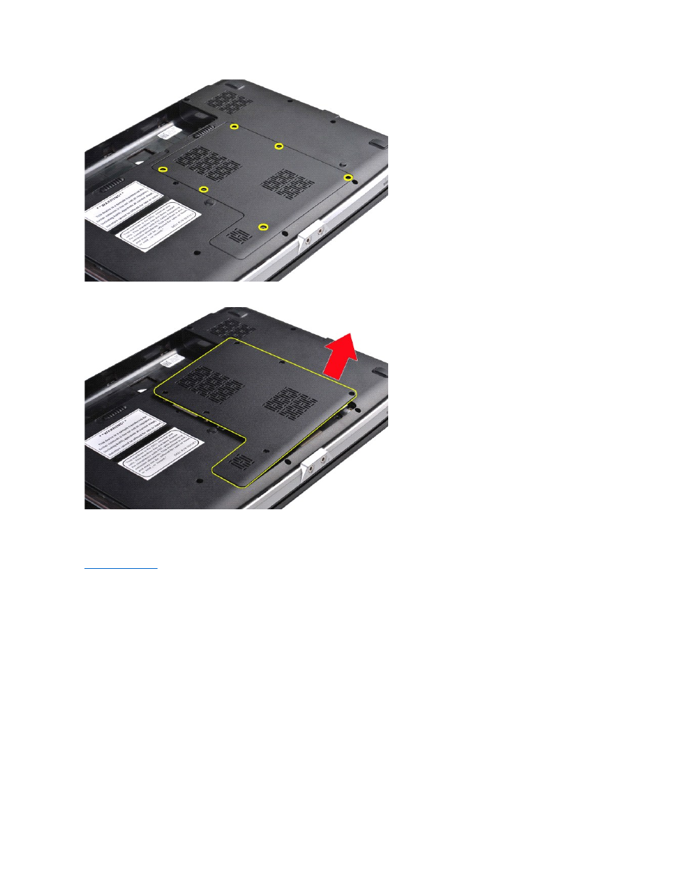 Replacing the access panel | Dell Vostro 1014 (Mid 2009) User Manual | Page 3 / 76