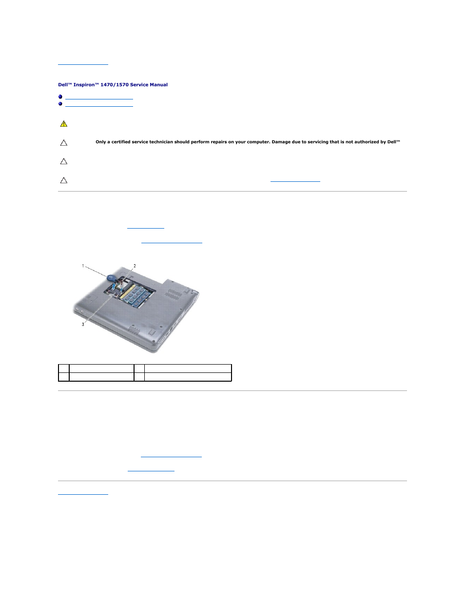 Coin-cell battery, Removing the coin-cell battery, Replacing the coin-cell battery | Dell Inspiron 15z (1570, Mid 2009) User Manual | Page 11 / 45