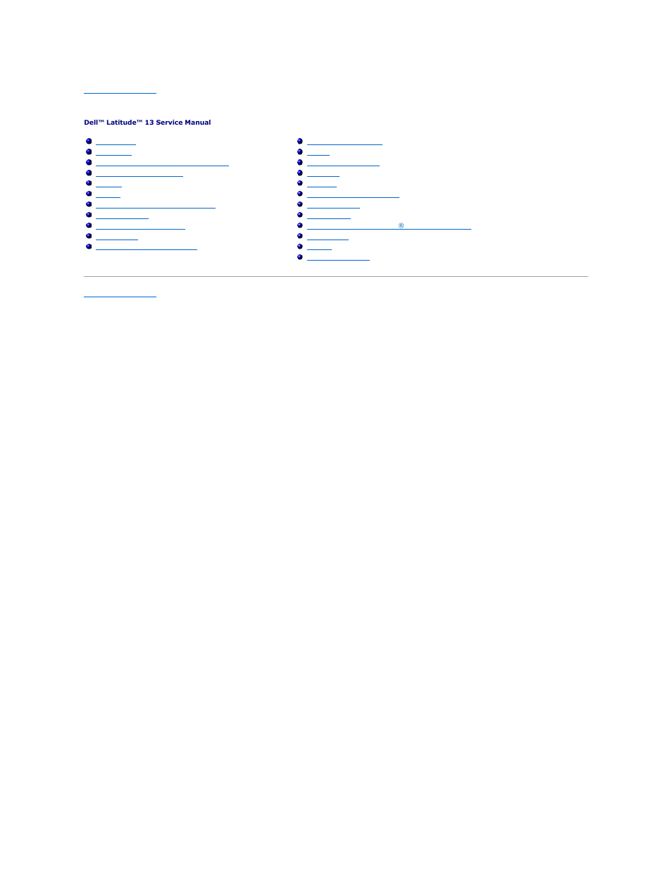 Removing and replacing parts | Dell Latitude 13 (Mid 2010) User Manual | Page 13 / 46