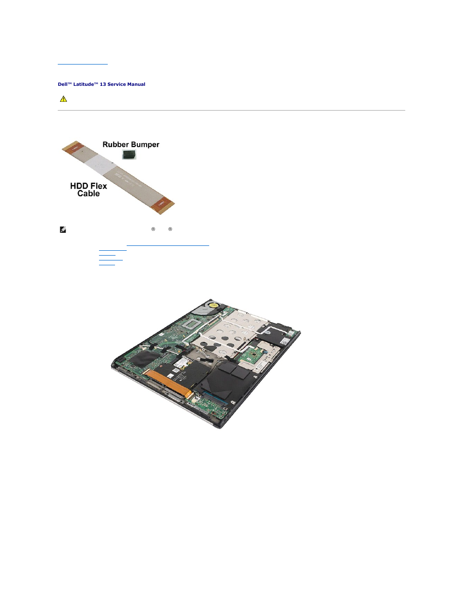 Hard drive cable kit, Installing the hard drive cable kit | Dell Latitude 13 (Mid 2010) User Manual | Page 26 / 46